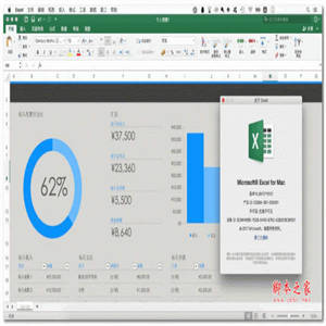 Microsoft Excel 2016 for Mac v15.39多语中文特别版 苹果电脑版