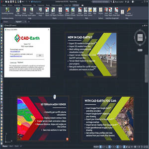 CAD-Earth 8.0.3 for AutoCAD 2021-2024 免费版(附激活文件+教程)