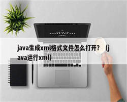 java生成xml格式文件怎么打开？（java运行xml）